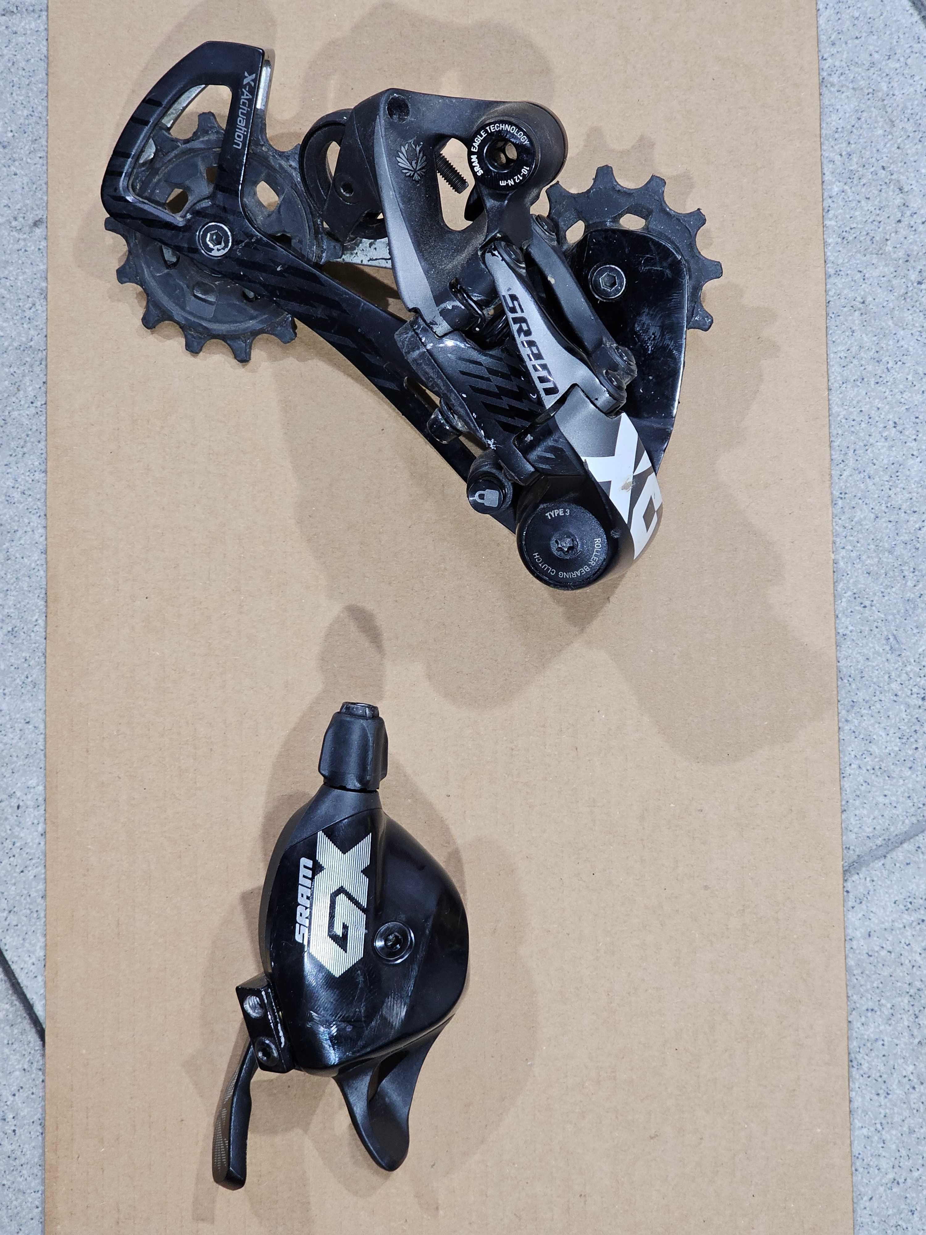 Desviador Traseiro SRAM X0 1x12v e Trigger GX