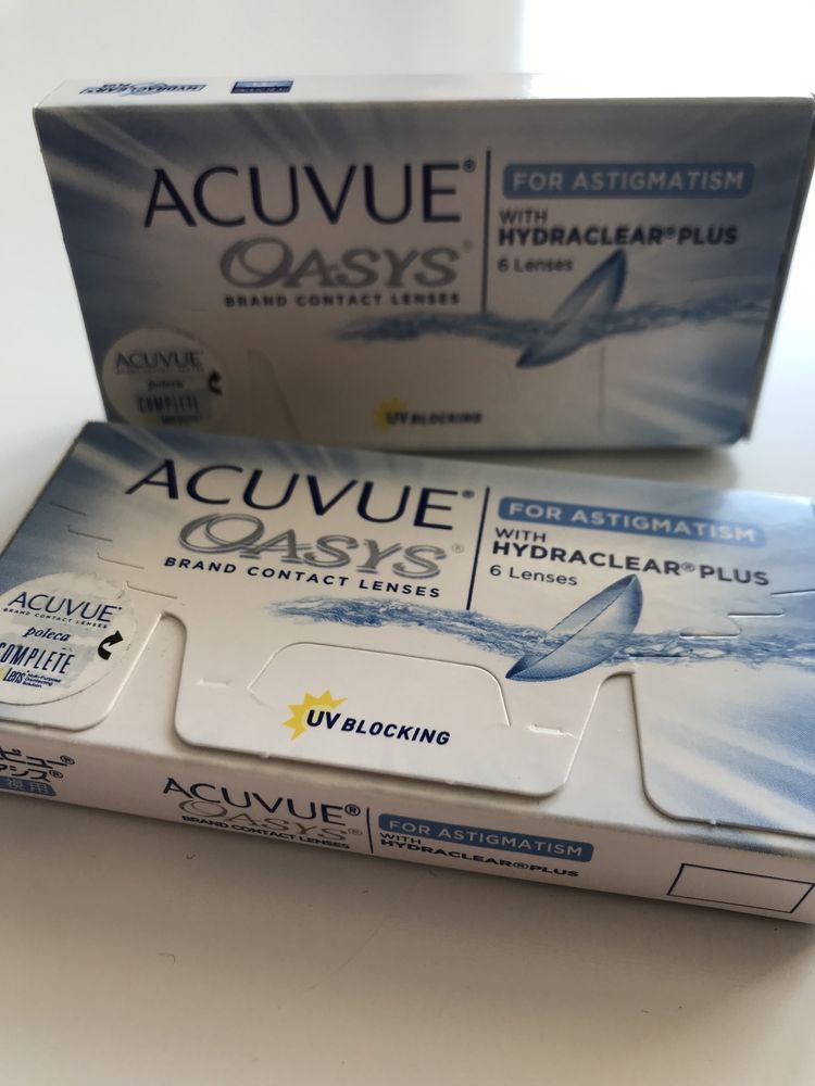 Soczewki Acuvue Oasys for astigmatism