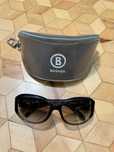 okulary damskie Bogner Women 736026 Grey Sunglasses Logo