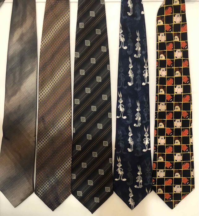 Галстуки разные ретро
