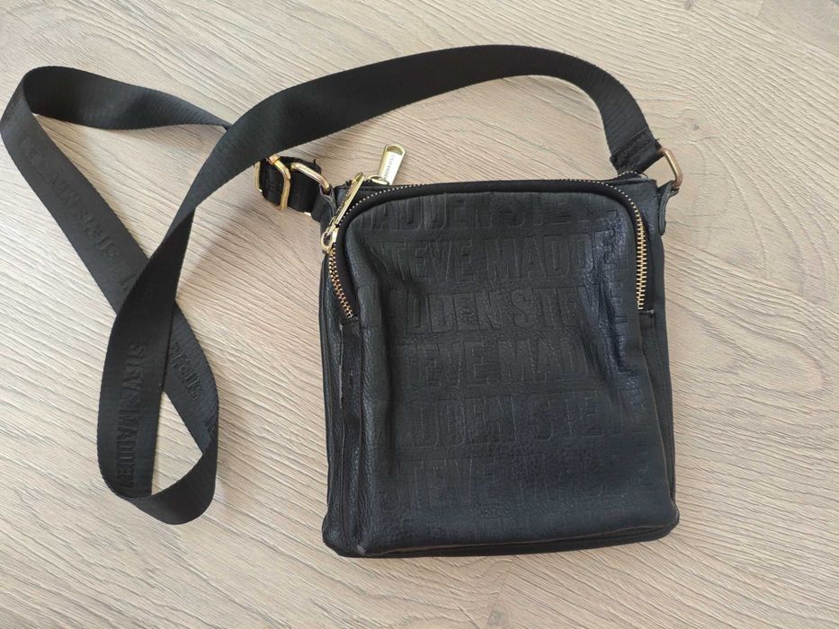 Шкіряна чоловіча сумка через плече