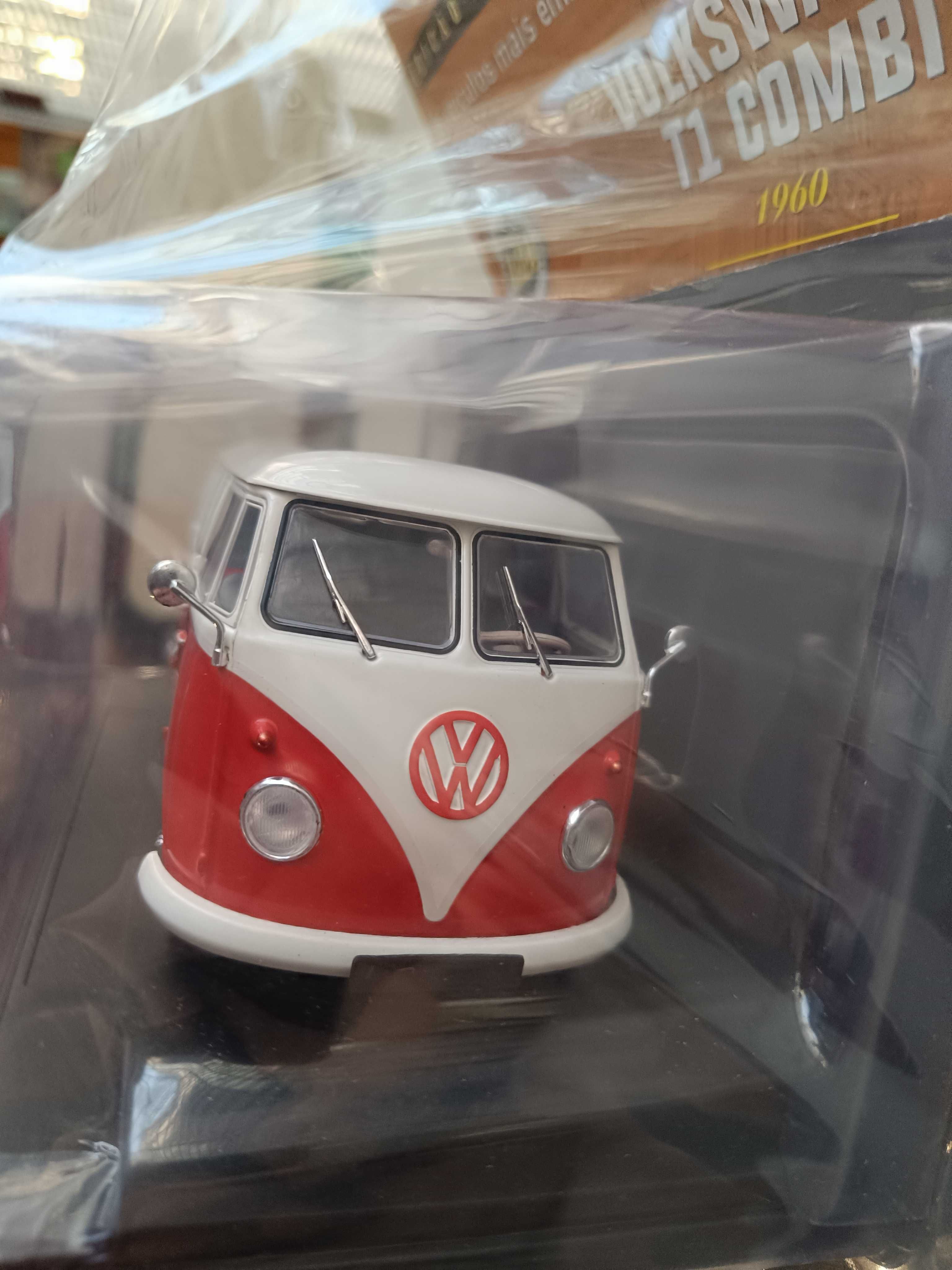 carro volkswagen t1 combi 1/24