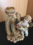 Porta velas com anjo