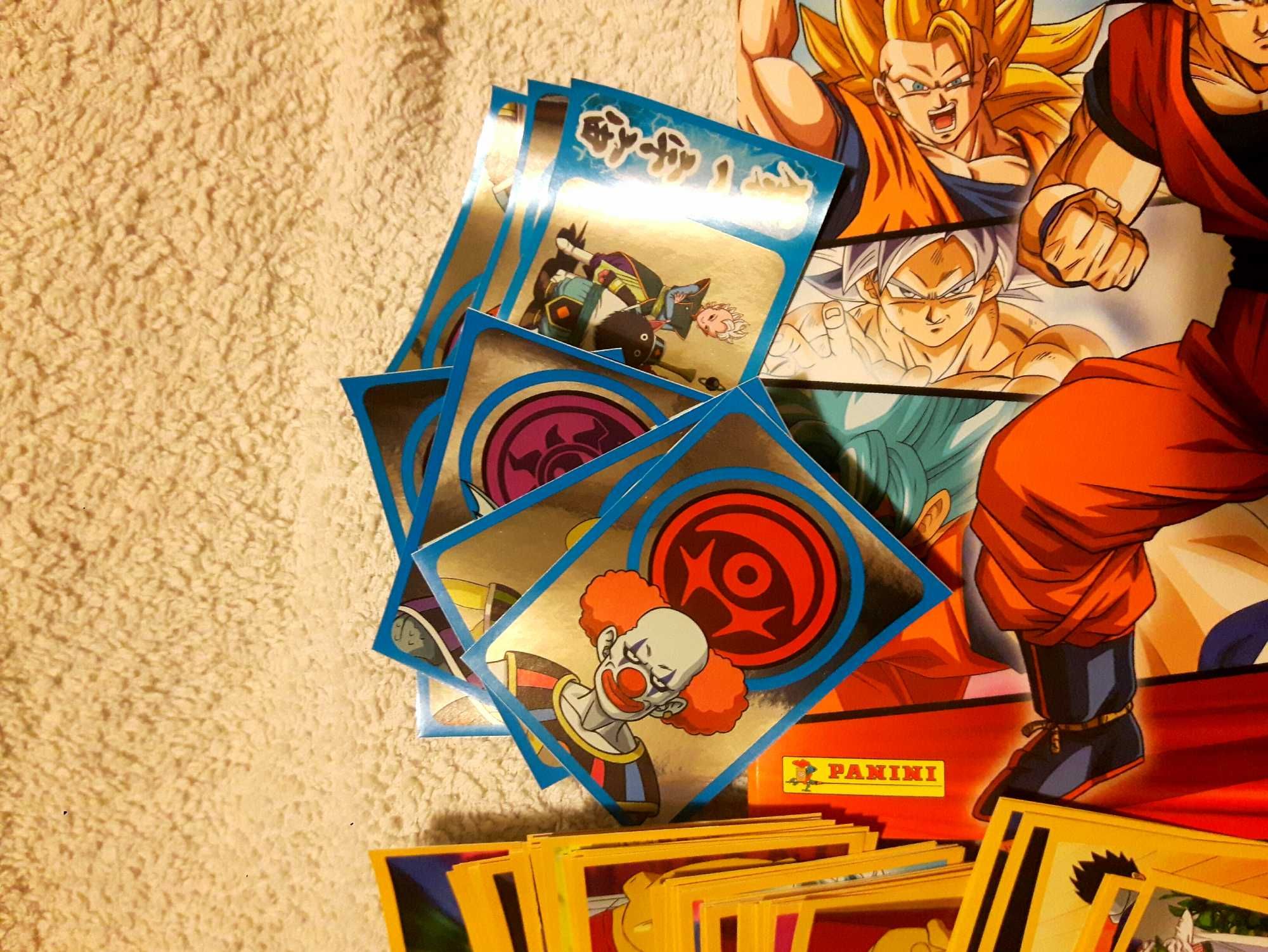 Vendo cromos da nova colecção da caderneta Dragon ball Super da Panini