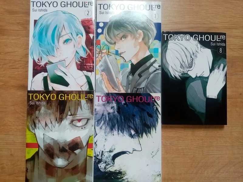 Tokyo Ghoul:re tomy 1,2,8,9,10