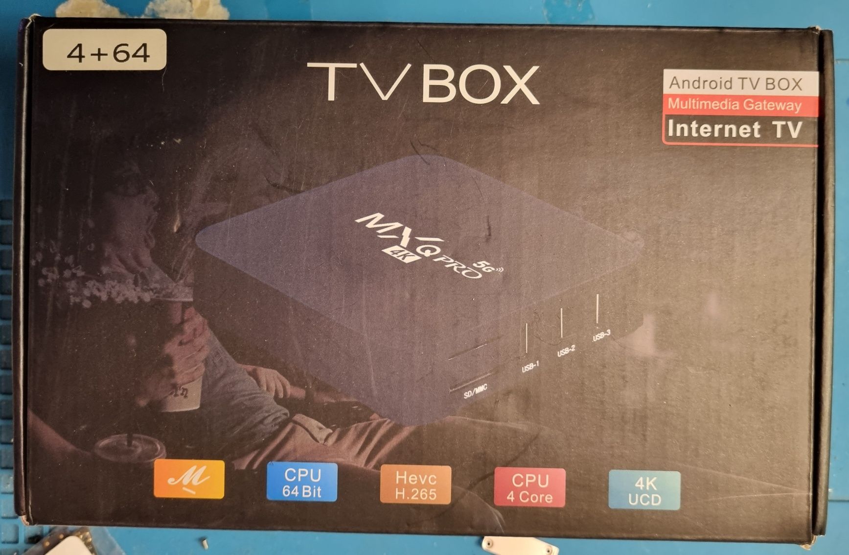 Box tv MXq pro 4k 5g novas 32gb 64gb