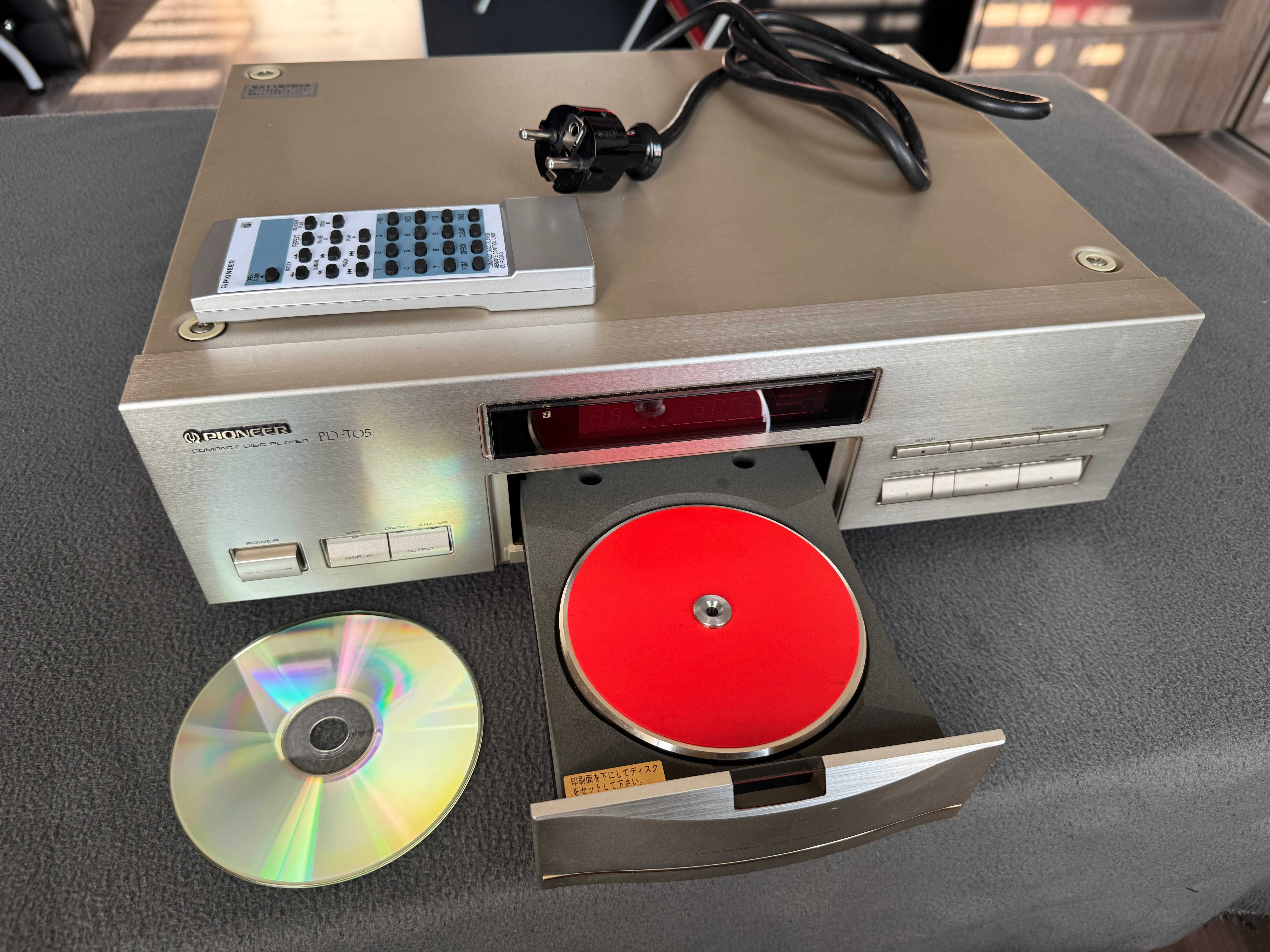 CD Pioneer PD-T05 EU PD-65 jak Elite Urushi waga 10kg szampański