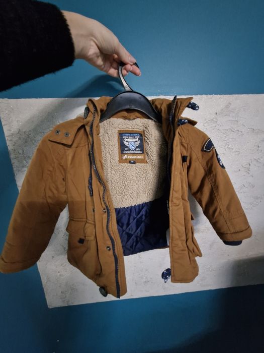 Kurtka zimowa dla chlopca r 98