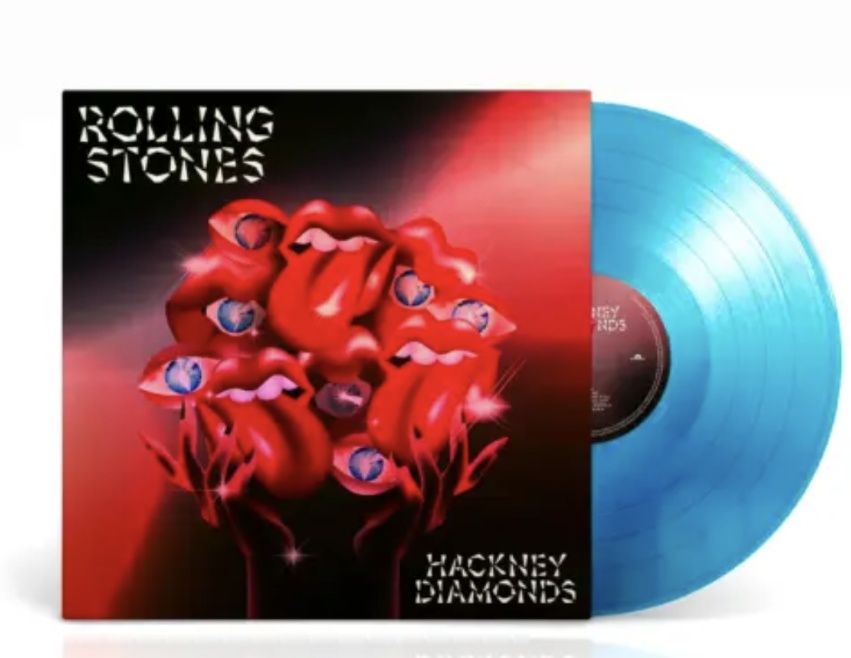 The Rolling Stones Hackney Diamonds lp blue