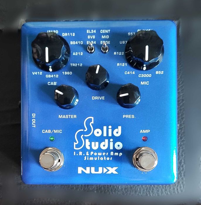 Педаль эмуляция кабинетов и микрофонов