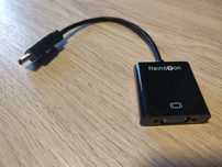 Adapter, przejściówka, konwenter Z HDMI NA VGA , Audio