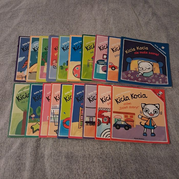 Kicia Kocia zestaw 19 książek