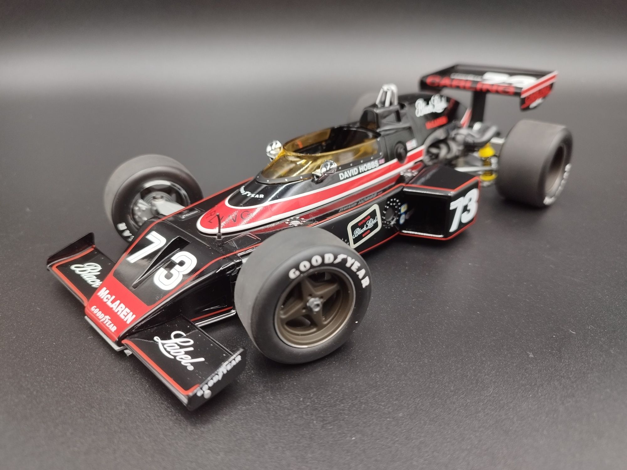 1:18 carousel 1 McLaren M16 #73 David Hobbs 1974 Indi 500 model