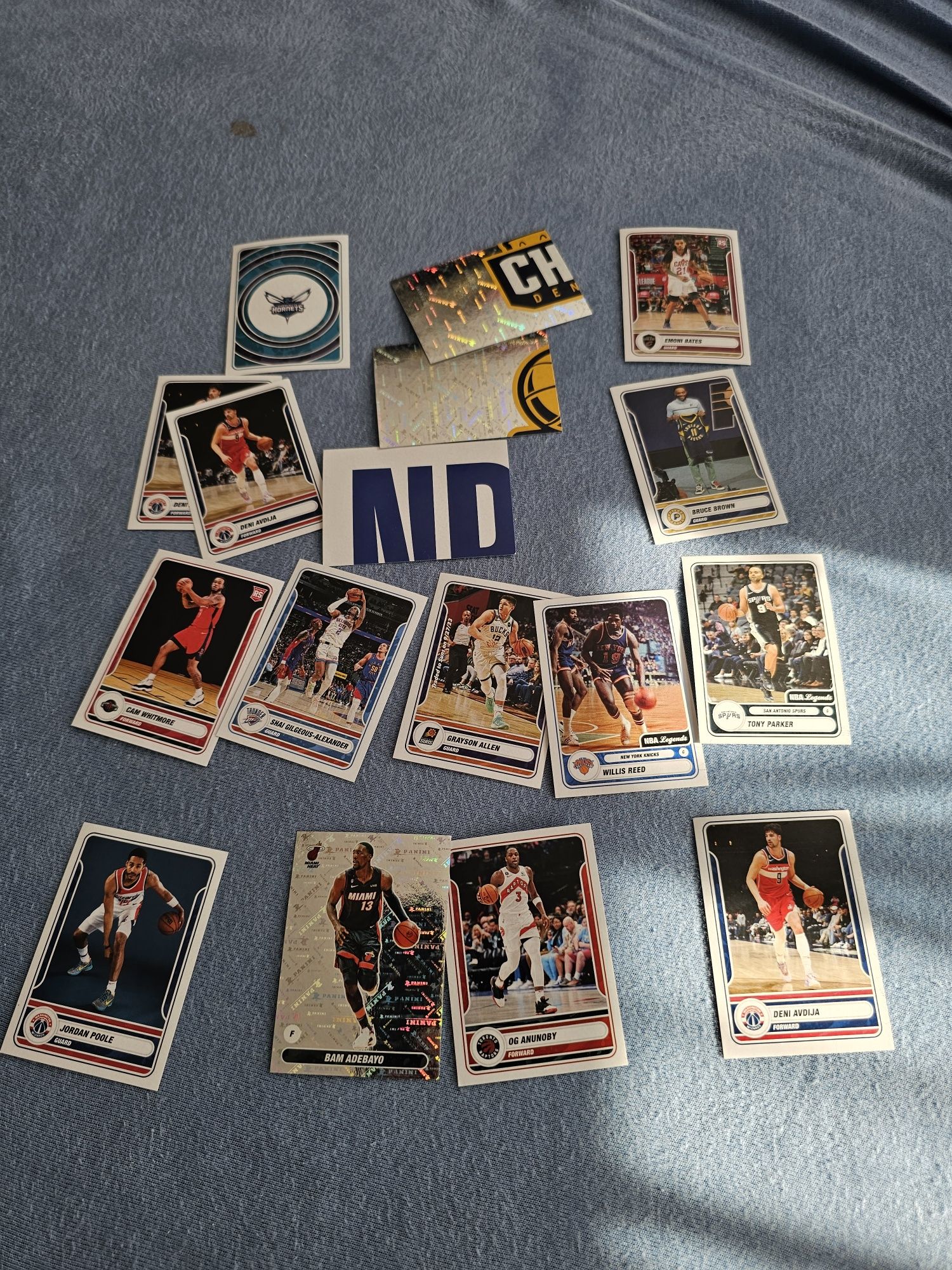 Naklejki NBA Sticker kolekcja Panini