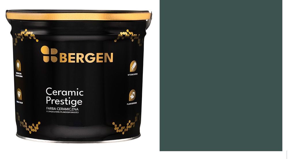 Bergen Farba do ścian Ceramiczna  Mglisty las 2,5l