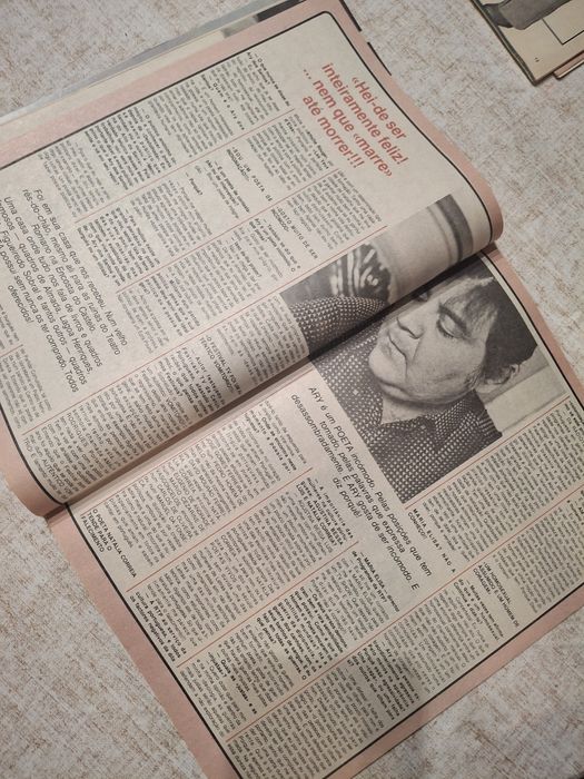 Revistas antigas gente alvaro cunhal ary santos tomas mello tom