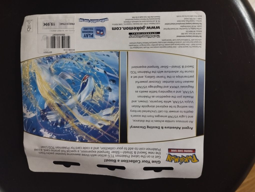 Cartas Pokémon Inglês - Blisters 3 pack Silver Tempest