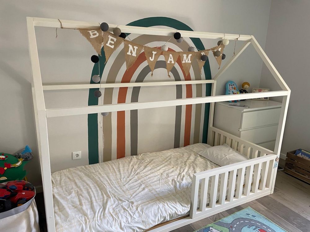 Cama criança estilo montesori