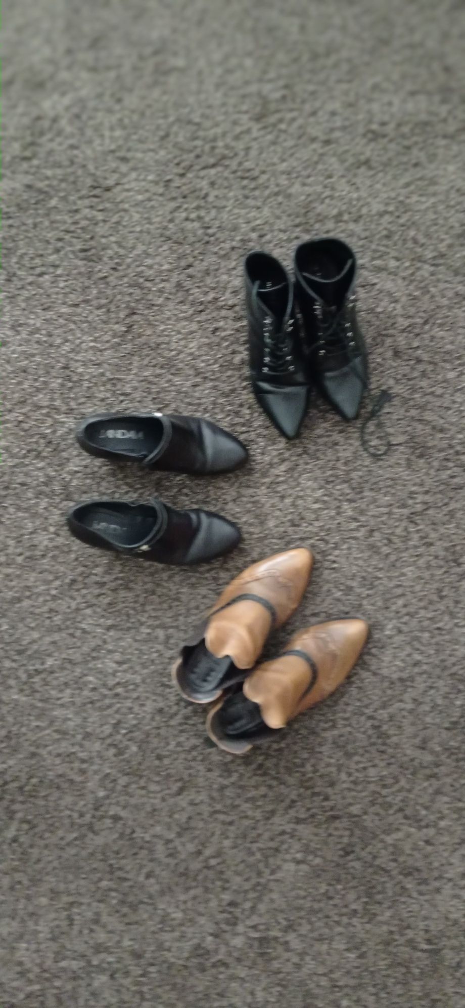 Sapato e botas tamanho 39
