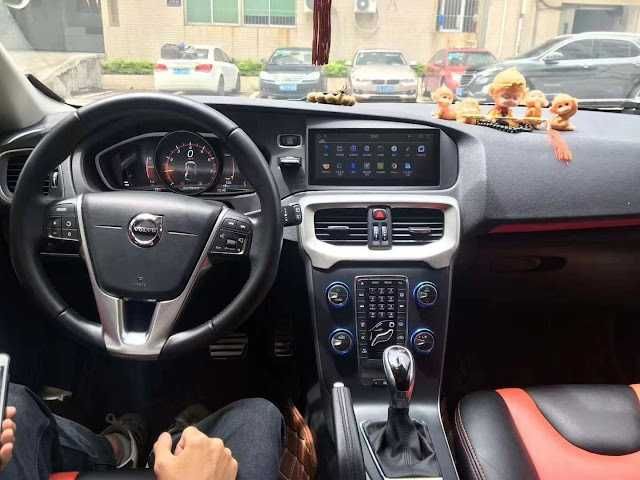 Auto-rádio 8.8" android 13 Volvo V40 2011 a 2019