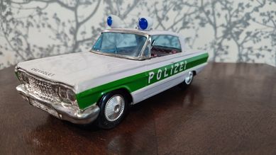 Polizei Auto model kolekcjonerski 1960 zabawka PRL