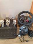 Logitech g29 + shifter używane stan dobry