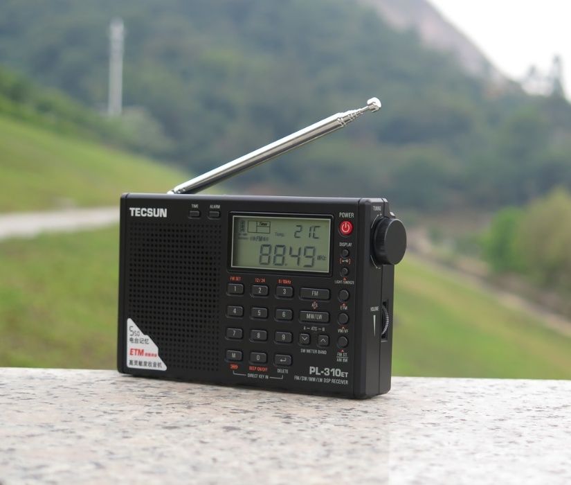 TECSUN PL-310ET DSP всеволновый цифровой радиоприемник FM/УКВ/КВ/ДВ/СВ