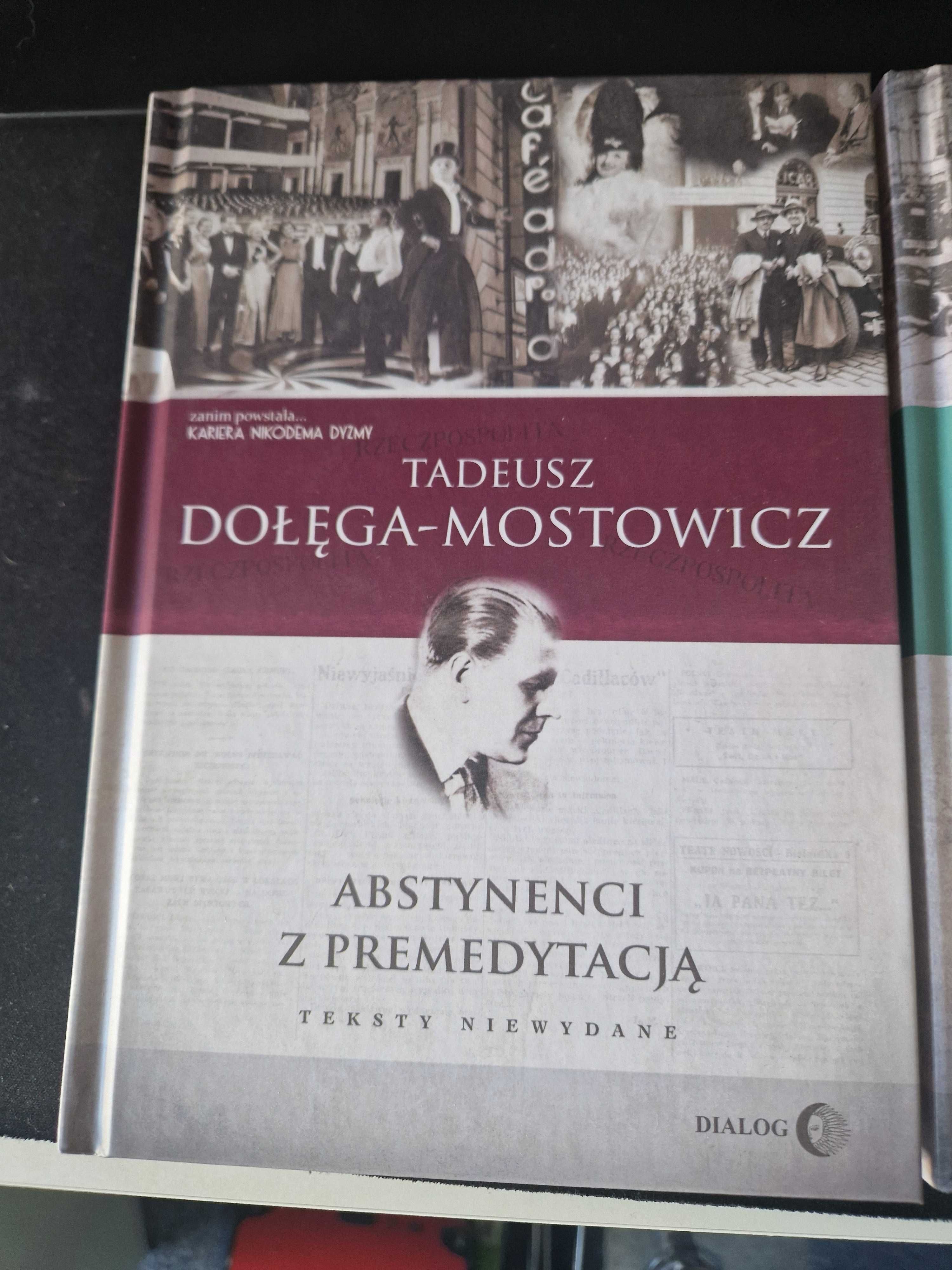 Tadeusz Dołęga-Mostowicz Teksty niewydane 4 tomy Twarda okładka Unikat