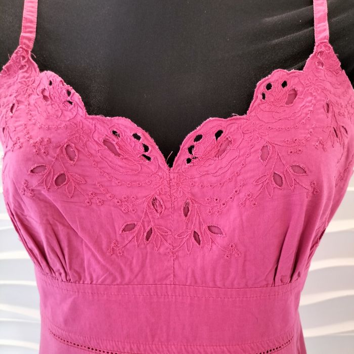 Top różowy neonowy new look 40