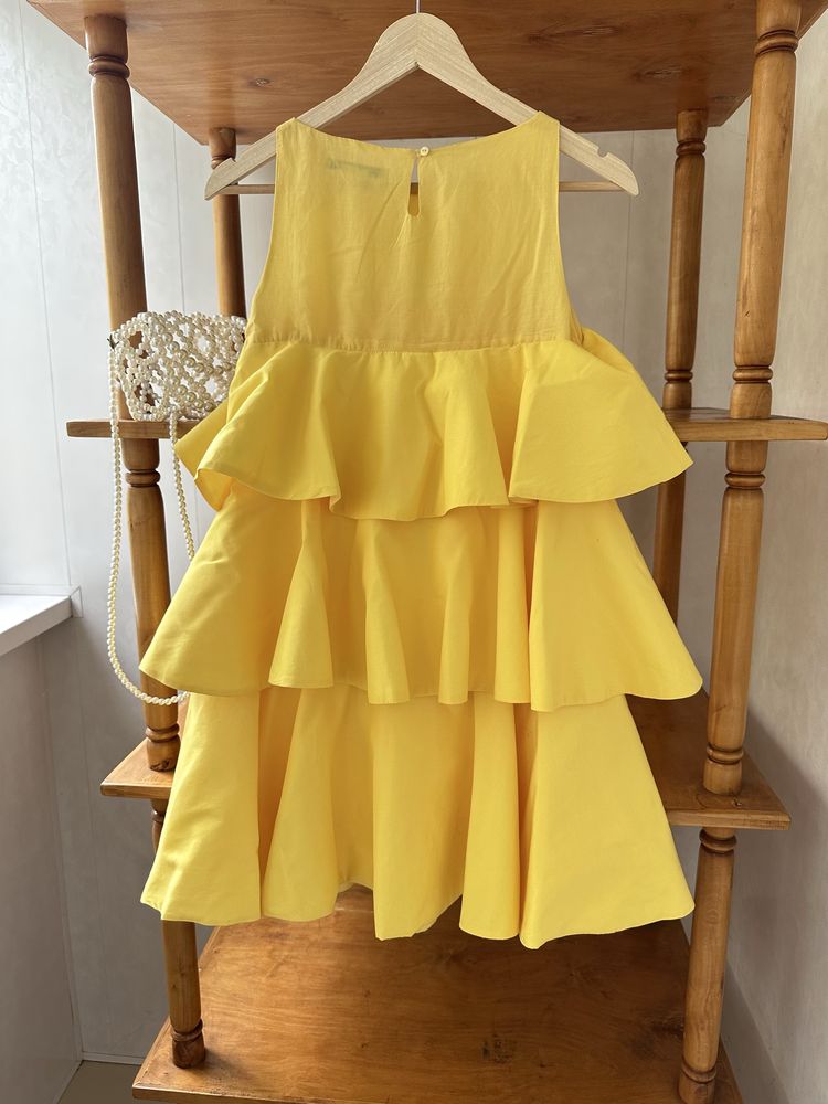 Сукня Zara , сукня Zara вязка, сукня Zara жовта