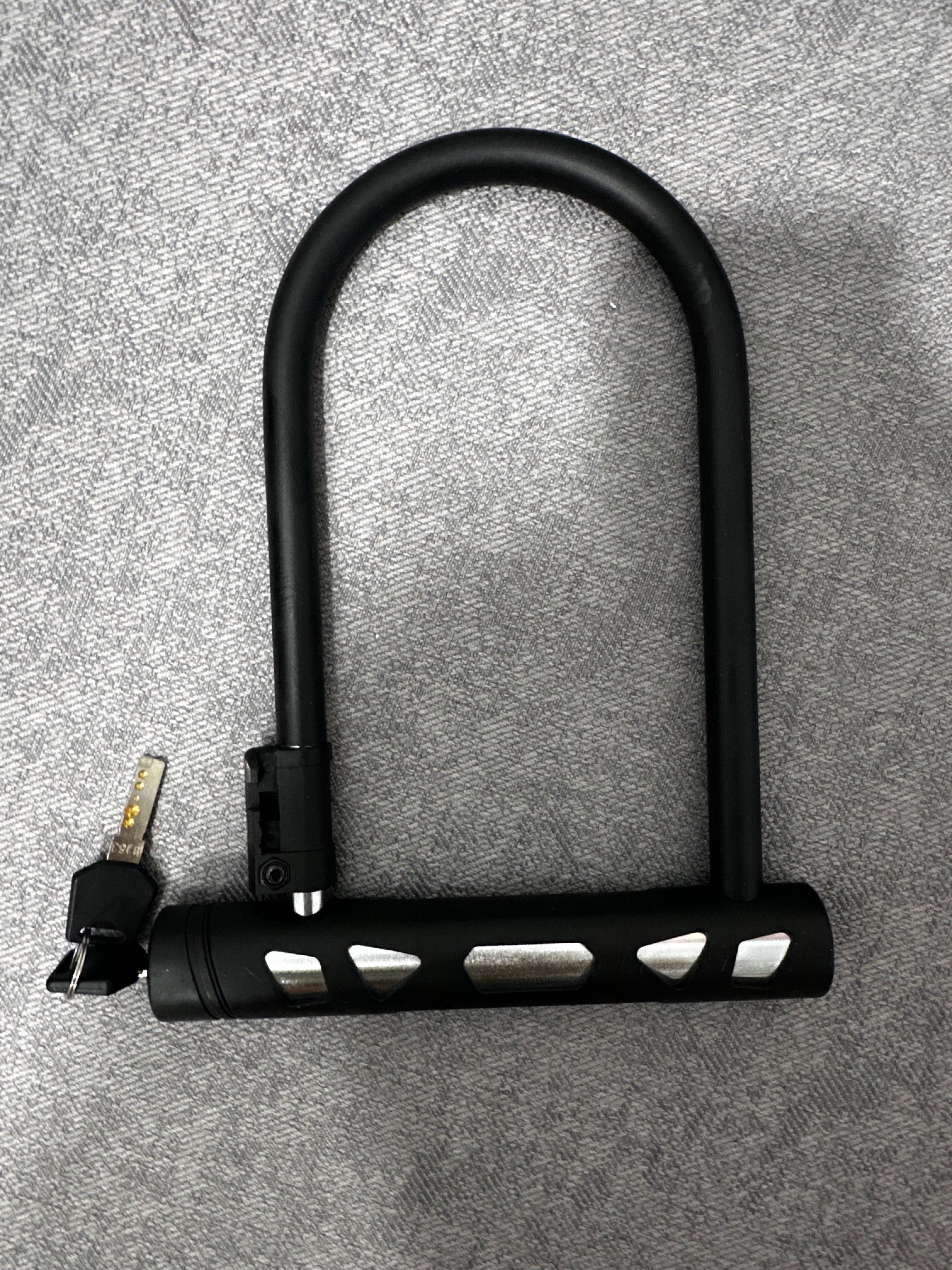 Stalowe zapięcie zamek do roweru U-lock KLS