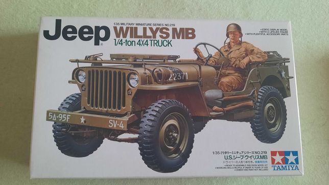 Jeep Willys MB 4 X 4  -  escala 1/35  -  TAMIYA
