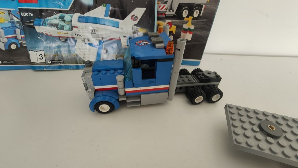 LEGO ciry 60079 transporter odrzutowca