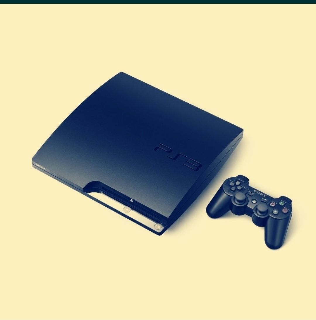 Ps3 Slim desbloqueada preta