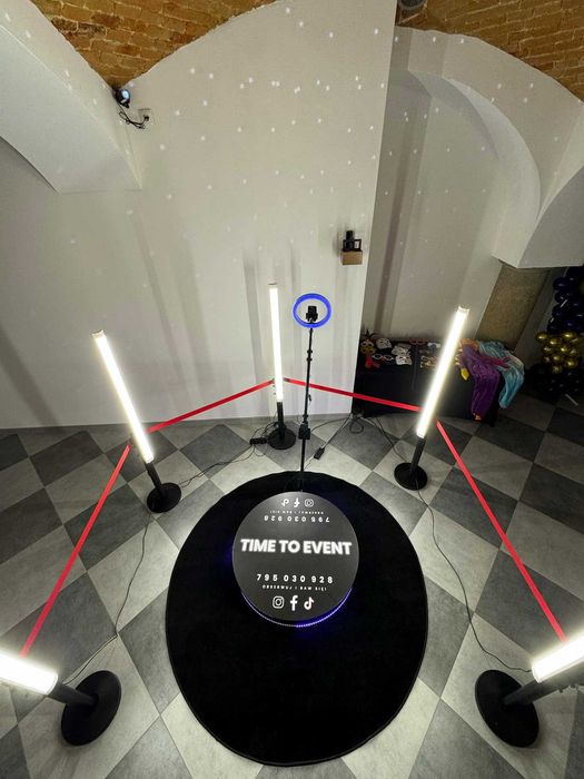 Wynajem fotobudka 360 i inne atrakcje