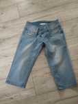Spodnie jeans 3/4 rozm 38