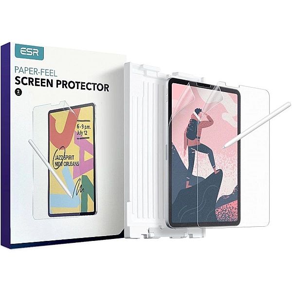 FOLIA OCHRONNA ESR PAPER FEEL 2-PACK AIR 10.9/4 / 5 / 2020, 2022 / PRO