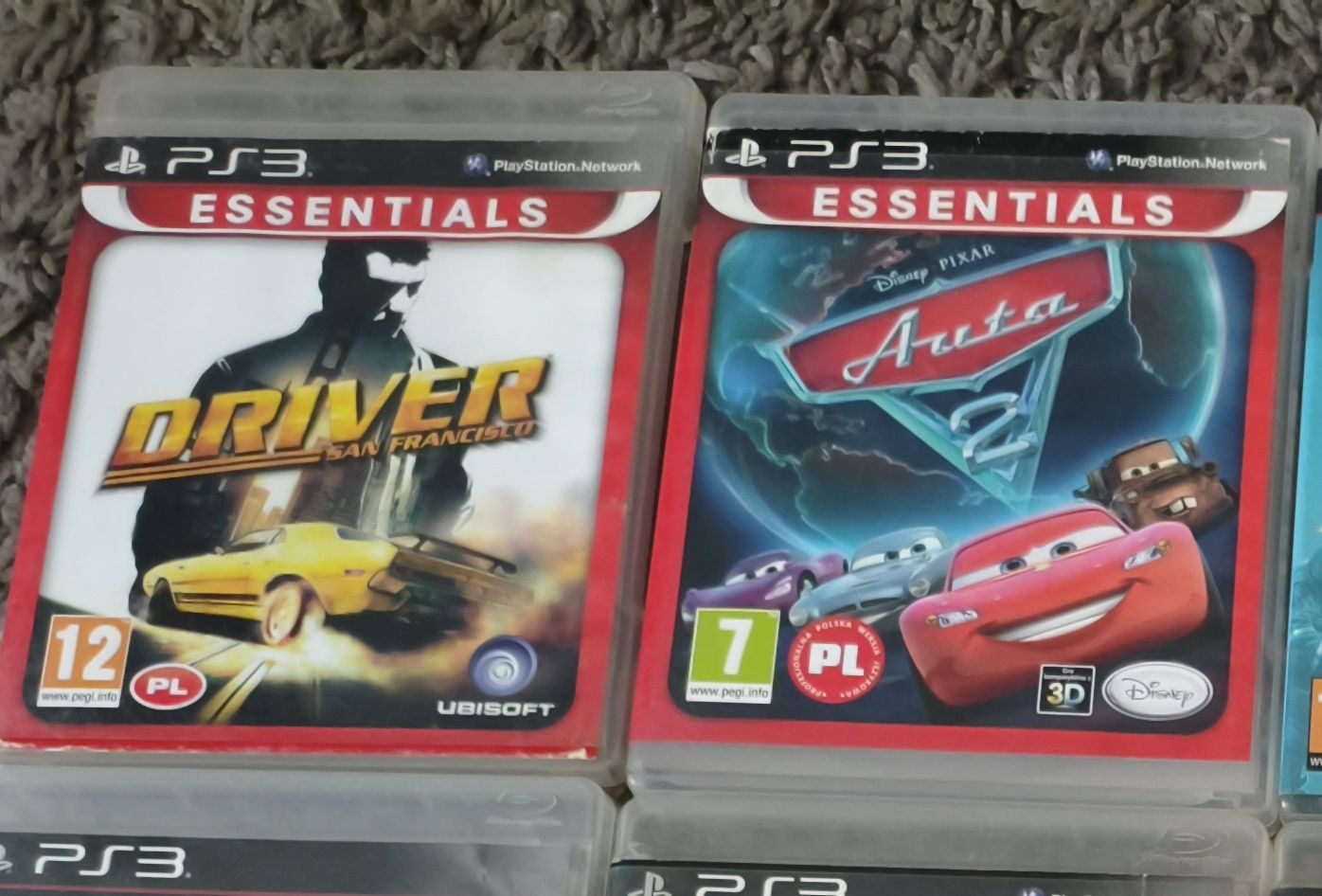 2 gry na PS3 auta driver