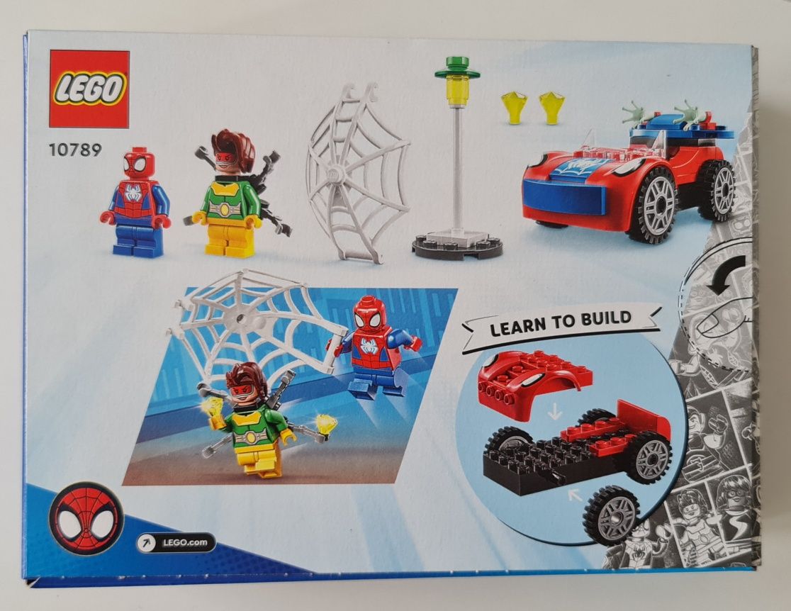 Klocki Lego MARVEL Spiderman Car and Doc Ock NOWE