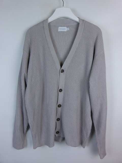 Topman męski rozpinany sweter bawełna / XXL