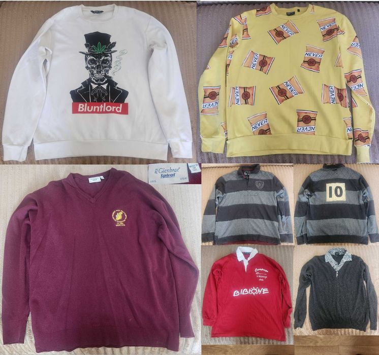 Брендовые свитшоты свитера M–XL —CROPP, Blue Harbour, Glenbrae (идеал)