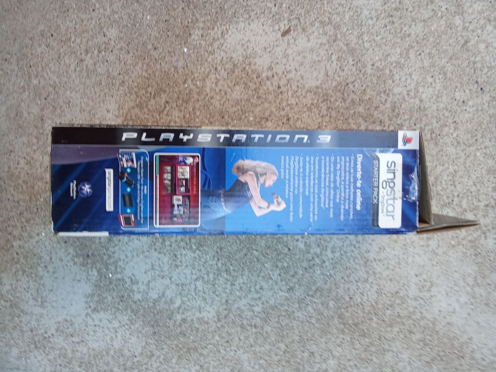 Singstar PS3 - com dois microfones sem fios - Novo e sela