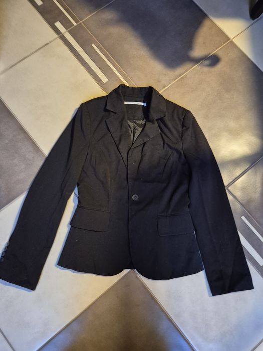 Marynarka/ żakiet damski czarny r. 32