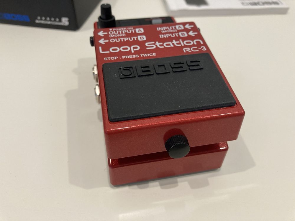 Boss RC-3 Loop Station лупер для бас гитара клавишные