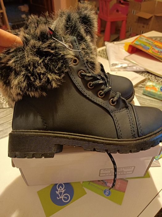 Buty zimowe dla dziewczynki