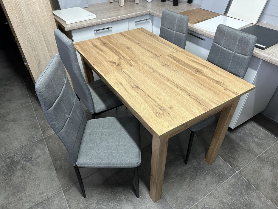 Zestaw Kwo1 femi 100 stół + 4 krzesła