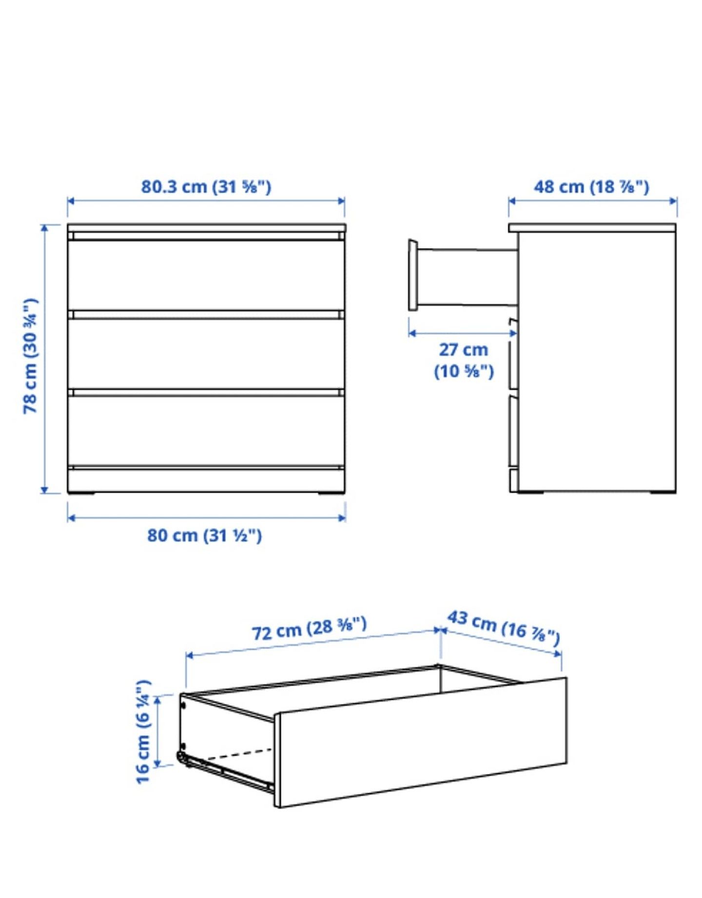 Cómoda MALM - IKEA