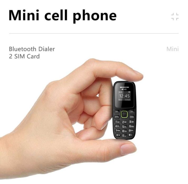 Є в наявності ! Міні телефон розміром пелець SERVO BM310