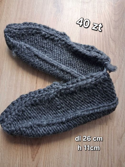 Skarpetki ręcznie dziergane