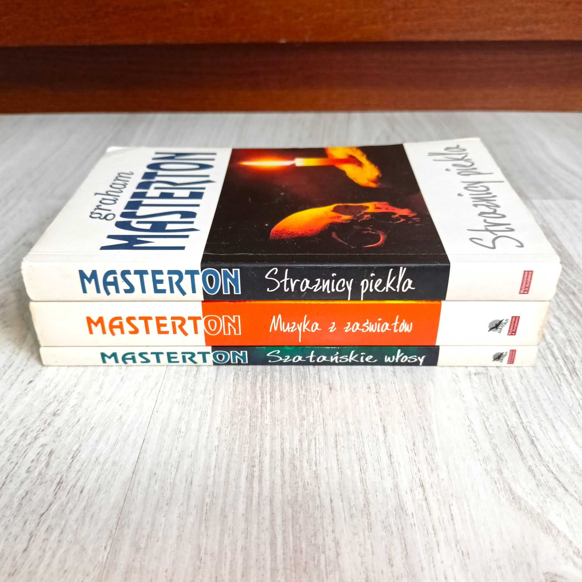 Graham Masterton Strażnicy piekła Szatańskie włosy Muzyka z zaświatów